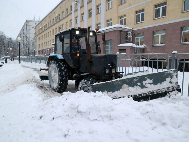 За последние сутки в Нижнем Новгороде вывезли 30 тысяч кубометров снега. | Источник: пресс-служба администрации Нижнего Новгорода