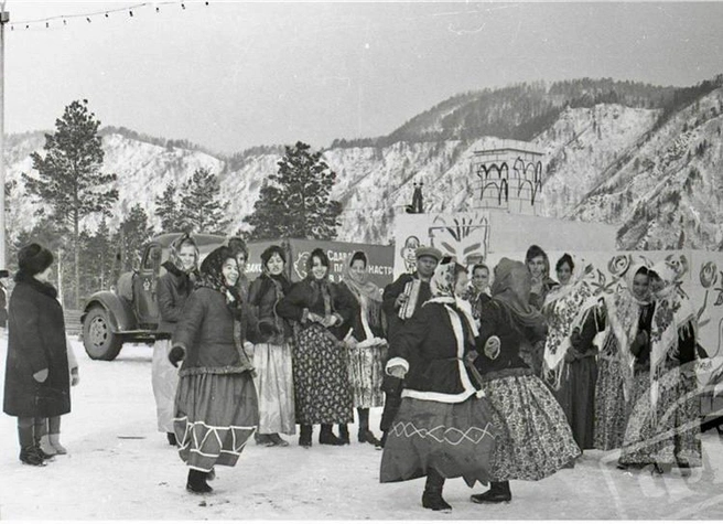 Масленица в Дивногорске, 1978 год | Источник: «Красноярск Исторический» / Telegram