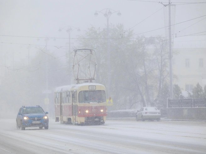 Жителей Свердловской области ожидают снежные дни. | Источник: Владислав Лоншаков / E1.RU