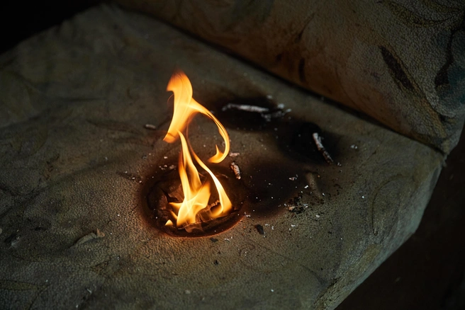 Пациент устроил возгорание | Источник: Александр Ощепков / NGS.RU