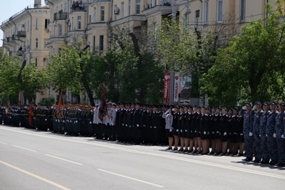 Астраханские полицейские почтили память героев ВОВ