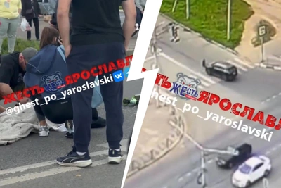 В Ярославле кроссовер сбил ребёнка на самокате
