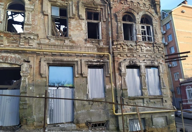 Так дом Гудермана выглядел в 2023 году | Источник: Rostov-gorod.ru