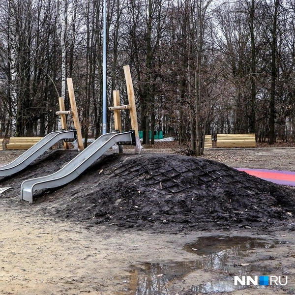 Так парк выглядел в апреле 2019 года | Источник: Наталья Бурухина / NN.RU