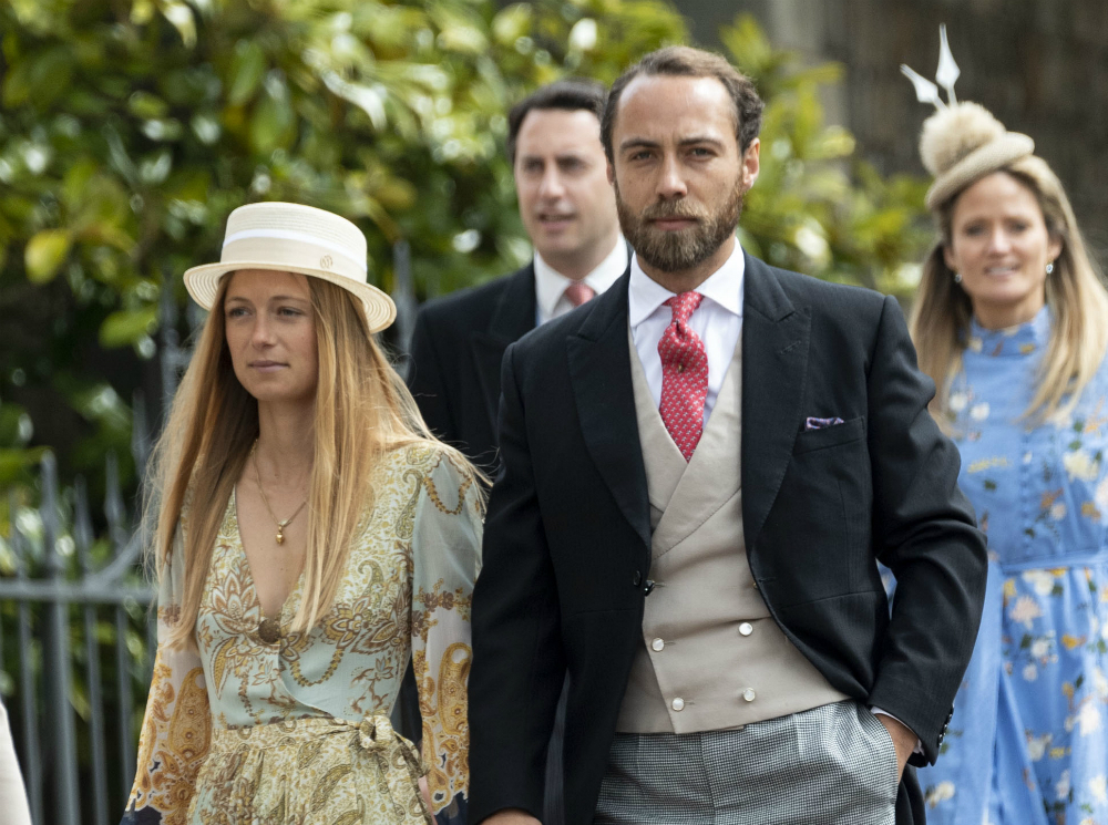 Джеймс Миддлтон представил возлюбленную на королевской свадьбе | marieclaire.ru