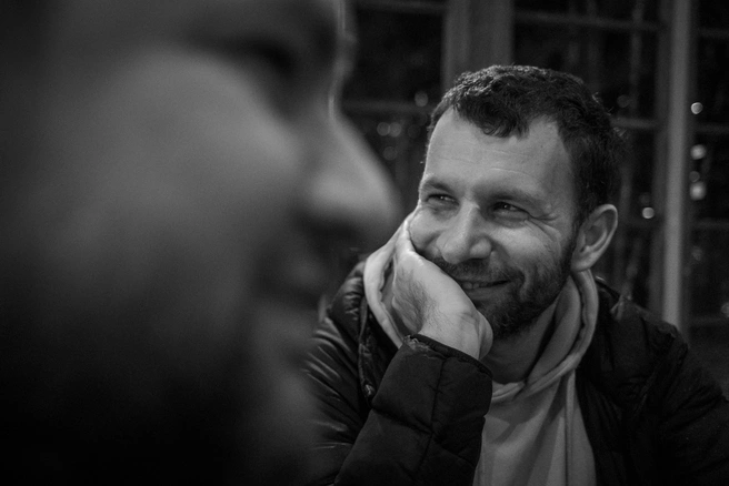 Последнее время Шмельков работает над сценарием для фильмов и больше ушел в текстовое искусство | Источник: Анна Кадыкова, предоставлено MSK1.RU