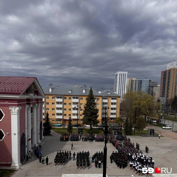 Репетиция ко Дню Победы 6 мая | Источник: читатель 59.RU
