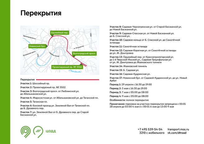 Источник: Дептранс. Оперативно / T.me 