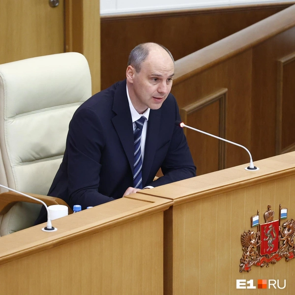 Врио губернатора Денис Паслер ответил на вопросы парламентариев | Источник: Владислав Лоншаков / E1.RU