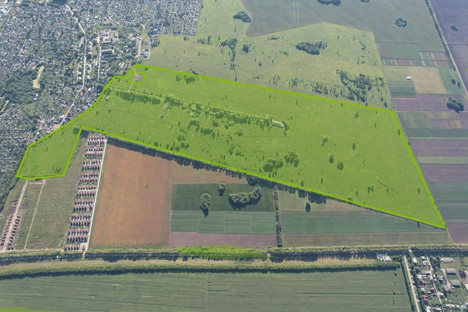 Участок граничит с СНТ недалеко от улицы Петухова | Источник: ДОМ.РФ