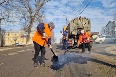 Липецк готовит литой асфальт к сезону