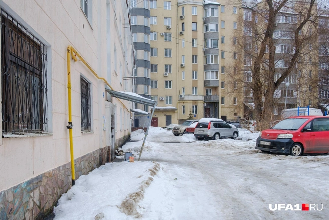 Сейчас тут расчищено — в целом, ничего особенного | Источник: Булат Салихов / UFA1.RU