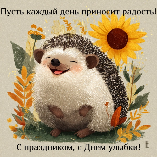 Открытки добра ко Дню улыбки: 15 поздравлений, чтобы поднять настроение друзьям и родным | Источник: the-Day/Midjourney