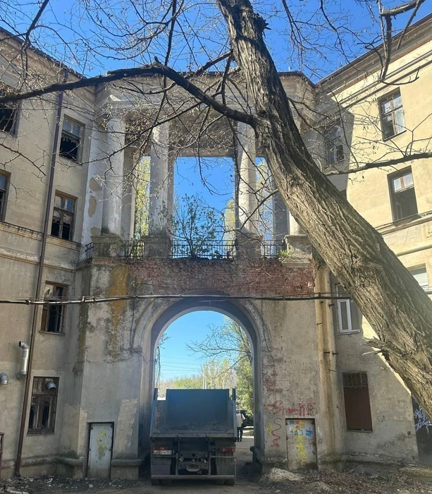 Здание признали памятником архитектуры | Источник: Абрамченко В.В. / Telegram