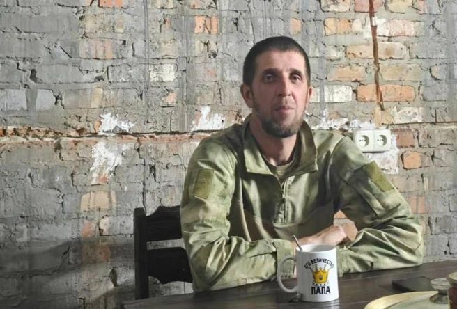С Петром Бащенко прощаются в день победы под Сталинградом | Источник: Андрей Гимбатов / T.me