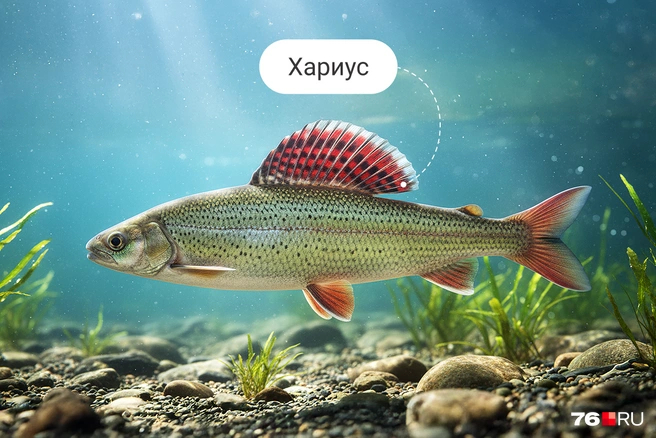 Хариус, по словам эксперта,&nbsp;— это наглядный реликт ледникового периода | Источник: Полина Авдошина / Городские медиа