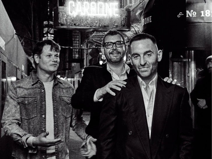 Рич Торриси, Джефф Залазник и Марио Карбоне