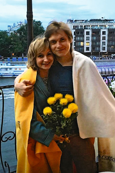Ольга Прокофьева с сыном
