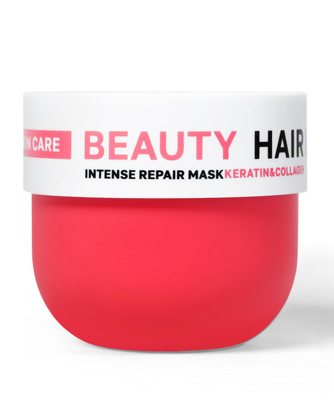 Маска для восстановления поврежденных волос с кератином и коллагеном, Name Skin Care Beauty Hair