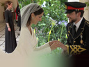 Свадьба принца Иордании: невеста была в балетках, ее свекровь-королева — в роскошном черном
