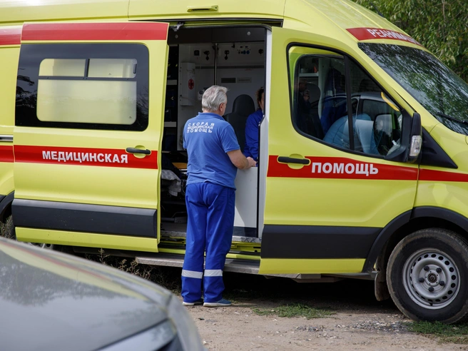 Пострадавшей предоставили медицинскую помощь | Источник: Алексей Волхонский / V1.RU