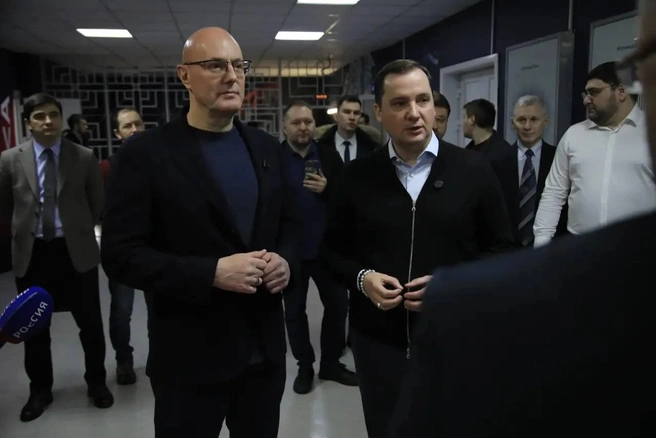 Чернышенко призвал не отходить от графика строительства кампуса | Источник: Александр Цыбульский / T.me