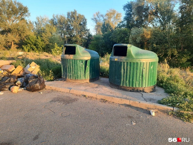 В Оренбурге в реестр мест накопления ТКО включены 1536 площадок | Источник: Анастасия Баринова / 56.RU