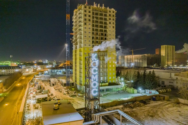 Первый дом нового квартала уже в этом году подведут под крышу | Источник: ГК «Ривьера Инвест Екатеринбург»