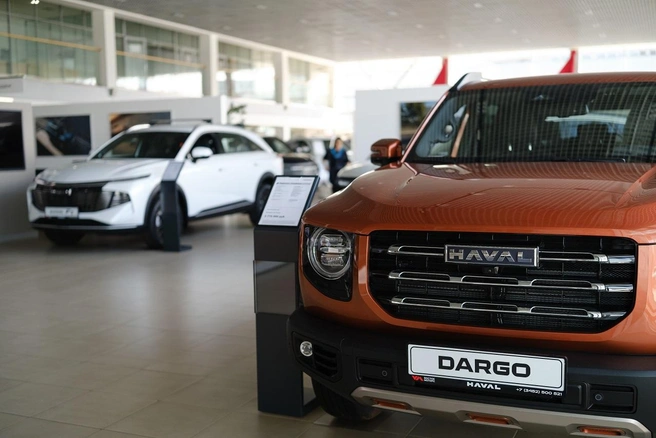 Haval Dargo представлен в разных цветах кузова | Источник: «Восток Моторс»