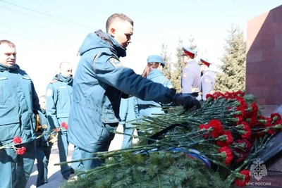 В Чите почтили память погибших огнеборцев МЧС