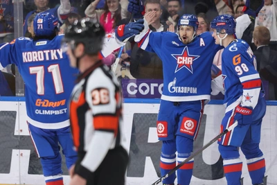 СКА побеждает «Северсталь»: заслуга Ларионова или Тамбиева?