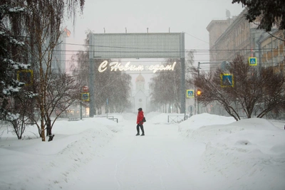 Утро 1 января в Новосибирске: город опустел