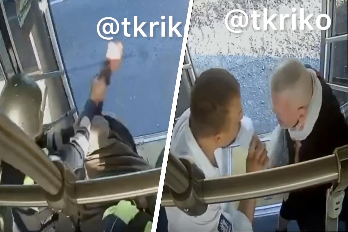 «Махал ножом и кричал»: в Архангельске задержали буйного пассажира автобуса 