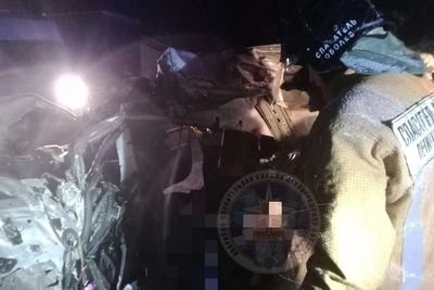 На трассе «Кола» столкнулись грузовики и легковушка, есть погибший