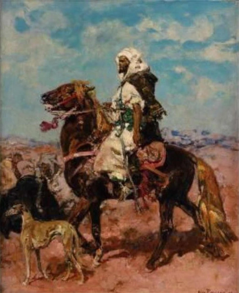 «Всадник и слюги». Художник Анри Эмильен Руссо, 1925 | Источник: The Picture Art Collection via Legion Media 