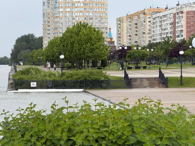 Вода очень высоко | Источник: 93.RU