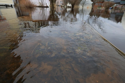 Паводок в Тульской области начал спадать