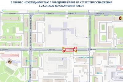 Движение по ул. Невского в Липецке ограничат с 22 апреля