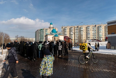 В Красноярске на Ураза-байрам закроют проезды у Соборной мечети