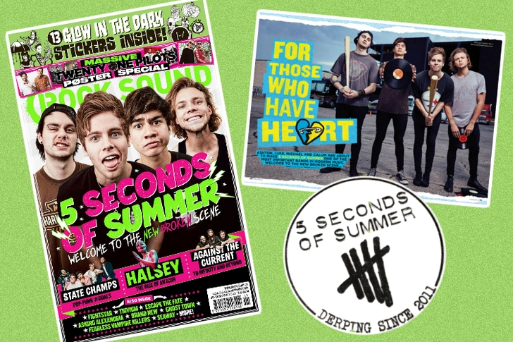 5SOS в Rock Sound magazine