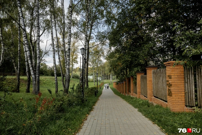 Аллеи из серой плитки для долгих прогулок  | Источник: Александр Куренной / 76.RU