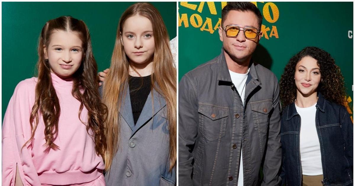 Младшая дочь Бородиной пришла с отчимом, Прилучный и Брутян выбрали парные образы на премьере фильма