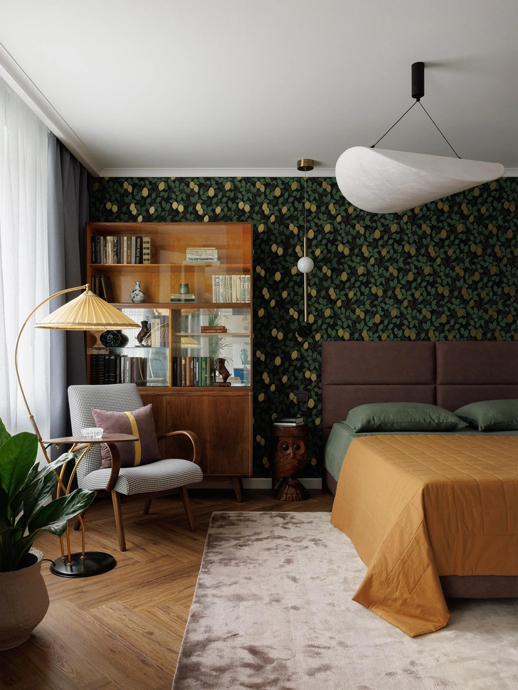 Винтаж и цвет: квартира 49 м&sup2; в Санкт-Петербурге под сдачу