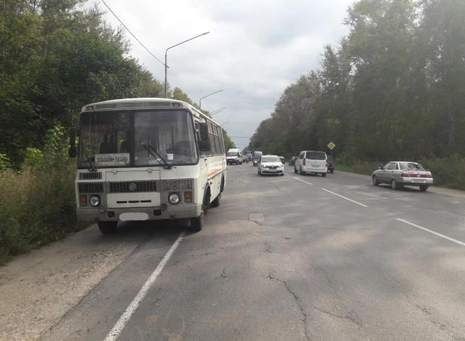 В Рязани мотоцикл столкнулся с автобусом ПАЗ | ya62.ru
