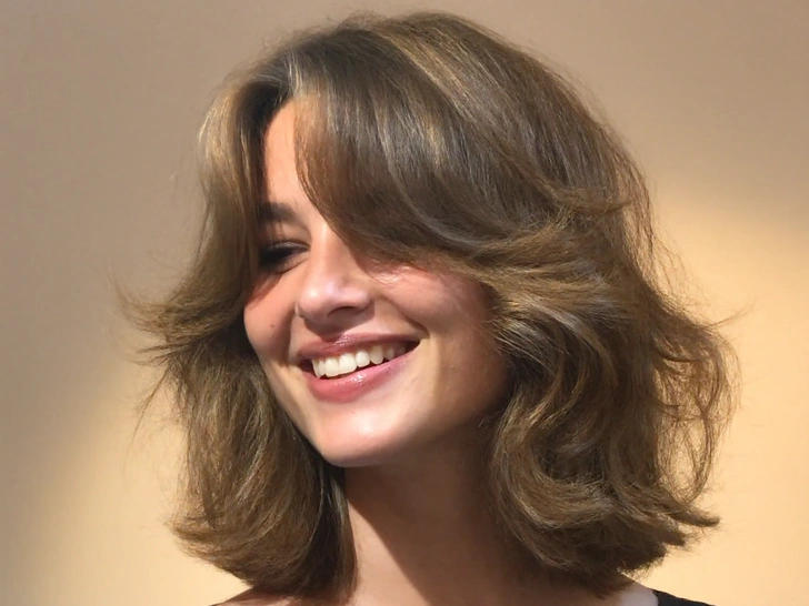 каскадный боб, каскадный боб 2026, модная прическа каскадный боб, каскадный боб с челкой, каскадный боб кому идет, стрижка каскадный боб, трендовая прическа, прически зима 2026, модные стрижки, боб из нулевых | Источник: theDay/higgsfield