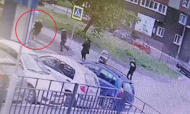 На кадрах видно, как родной отец крадет дочку | Источник: СУ СКР по Ярославской области
