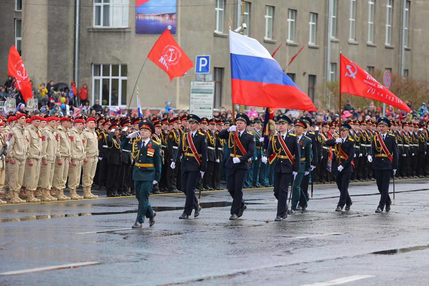 Где в Красноярске перекроют улицы ради парада в День Победы 9 мая - 18  апреля 2024 - НГС24.ру