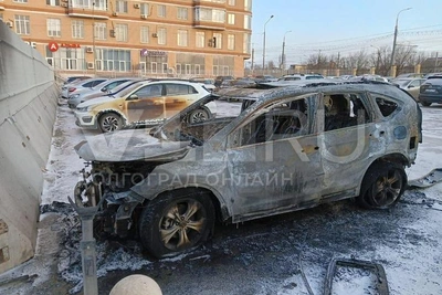 В Волгограде возбудили дело за поджог автомобиля