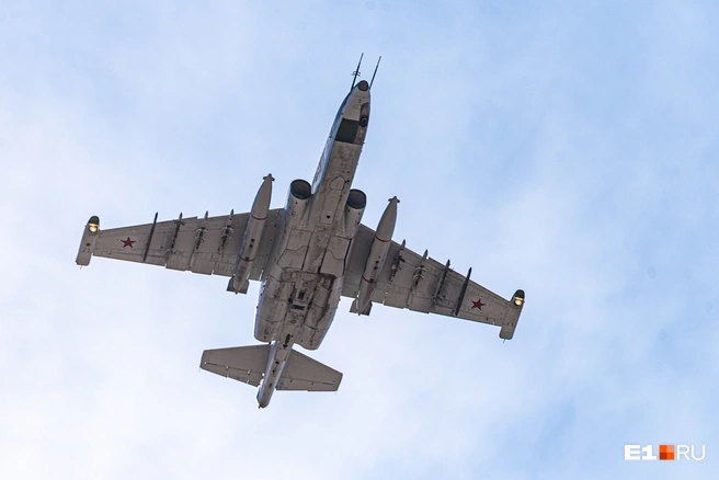 Истребитель Су-25 | Источник: Илья Давыдов / E1.RU