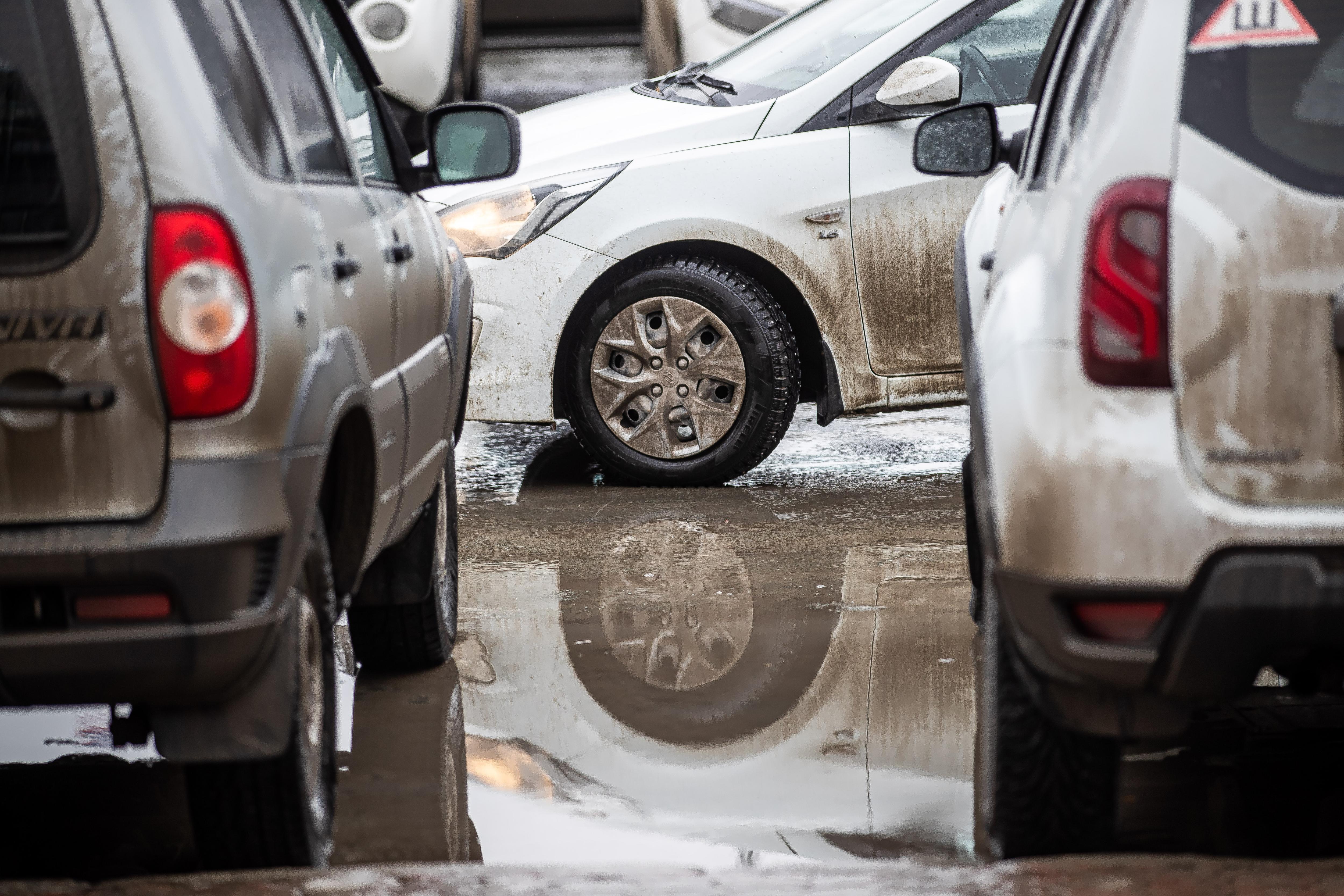 В центре Архангельска собралась пробка